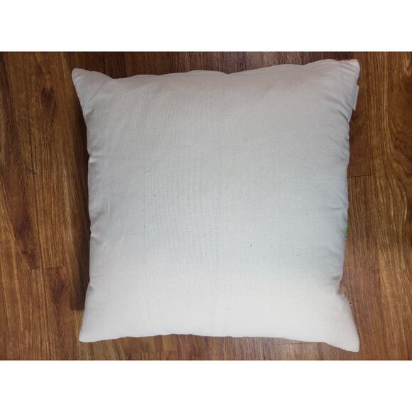 Yaya & Co Lane Organic Cotton Abstract Crochet Throw Pillow - Picture 4 of 5